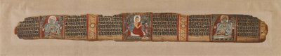 Buddha distribuerer honning, fra et Prajnaparamita-manuskript, 1100-tallet. av Unbekannt