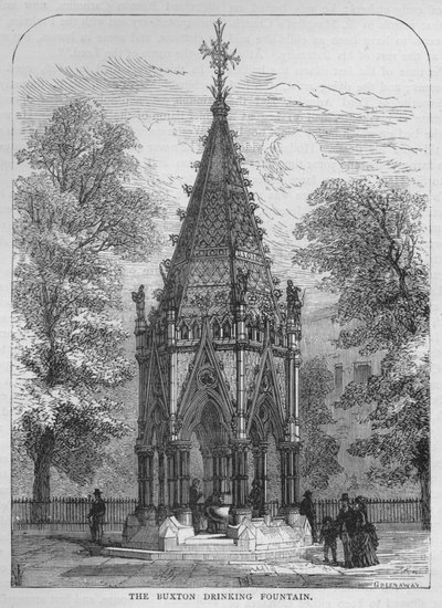 The Buxton Drinking Fountain, Westminster, London, c1870 1878 av Unbekannt