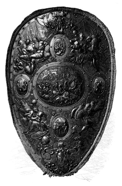 Cellini-skjoldet, 1882 av Unbekannt