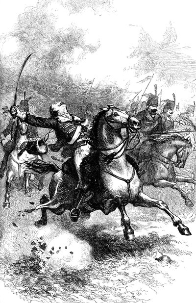 Anklagen om Pulaski, c1880 av Unbekannt