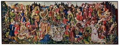 The Chatsworth Hunting Tapestries, den første i serien, 1930 av Unbekannt