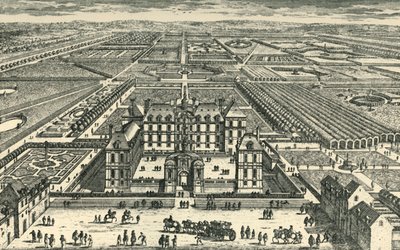 Chateau de la Rochefoucauld, Liancourt, Oise, Nord-Frankrike, c1675, 1903. av Unbekannt
