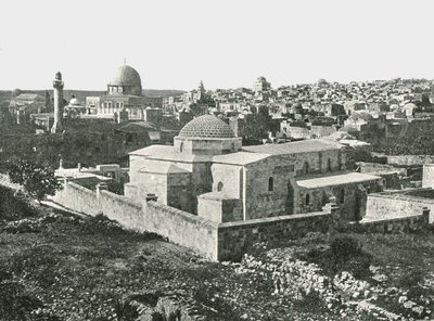 St Anne-kirken, Jerusalem, Palestina, 1895. av Unbekannt