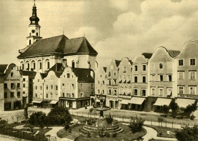 St George-kirken, Schärding am Inn, Øvre Østerrike, c1935. av Unbekannt