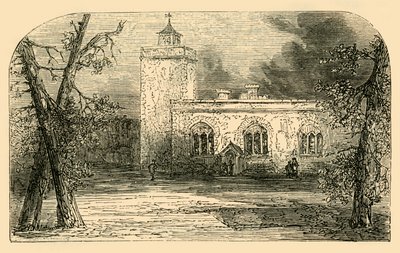 St. Peters kirke på Tower Green, c1872. av Unbekannt