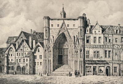 Den hellige gravs kirke, 1915 av Unbekannt