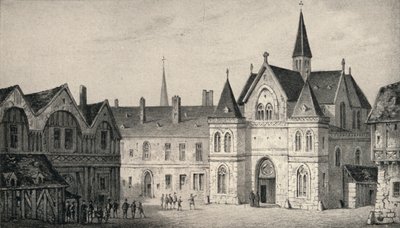 College of Sorbonne i 1550, 1915 av Unbekannt