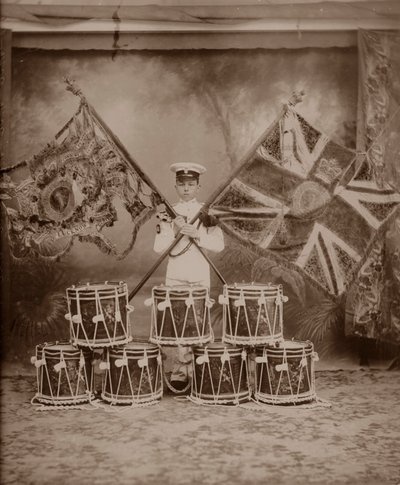 Fargene til de første kongelige Munster Fusiliers, Rangoon, Burma, 1913 av Unbekannt