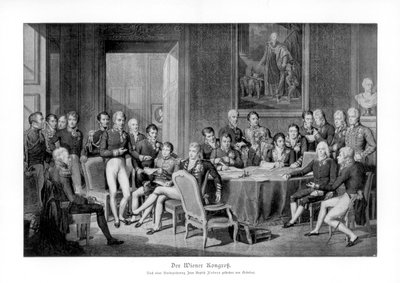 Wienerkongressen, 1814-1815 1900 av Unbekannt