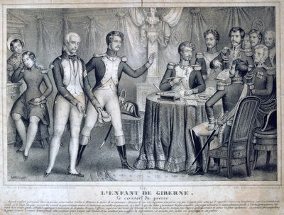 The Counsel of War, 1818, 1800-tallet av Unbekannt