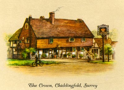 The Crown, Chiddingfold, Surrey, 1936. av Unbekannt