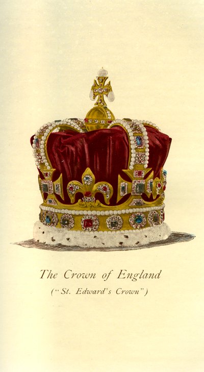 The Crown of England, 1901 av Unbekannt