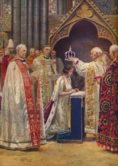 The Crowning of the Queen Consort, 1937 av Unbekannt