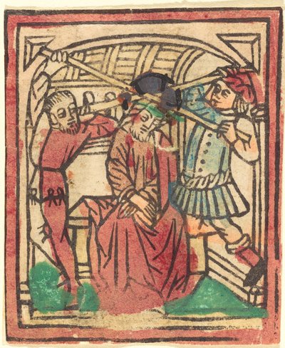 The Crowning with Thorns, 1440. av Unbekannt