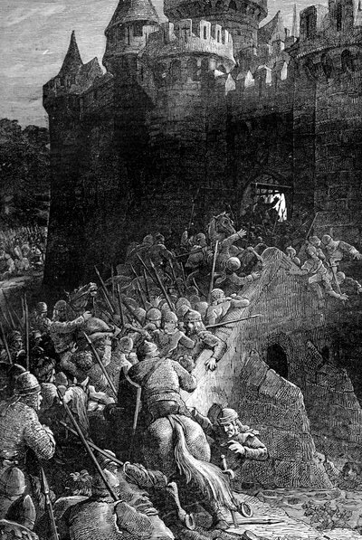 Korsfarerfeiden, 1909 av Unbekannt