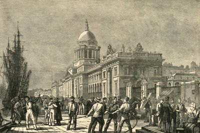 The Custom House, Dublin, 1898. av Unbekannt