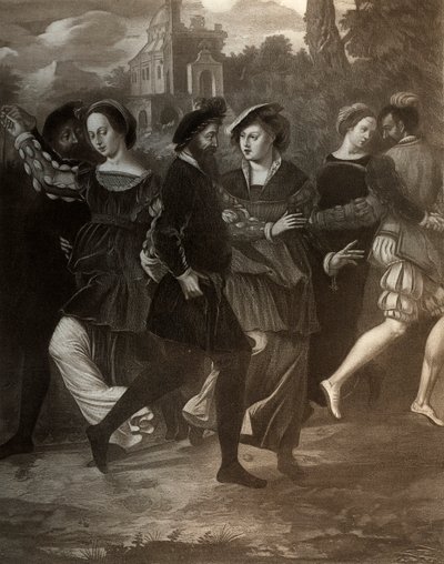 The Dancing Picture, c1532, 1902 av Unbekannt
