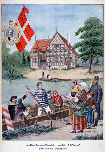 Den danske paviljongen på verdensutstillingen i 1900, Paris, 1900 av Unbekannt