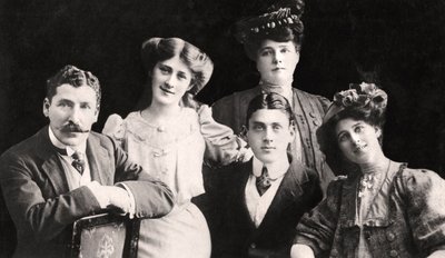 The Dare Family, tidlig på 1900-tallet av Unbekannt