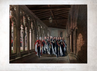 The Deans Cloister, Windsor, 10. mars 1863 av Unbekannt
