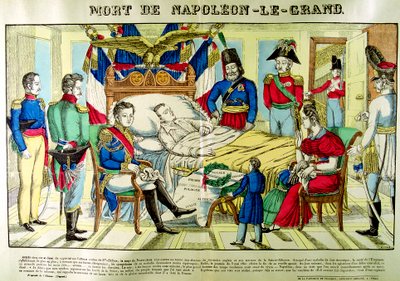 Napoleon den stores død, 5. mai 1821, 1825 av Unbekannt