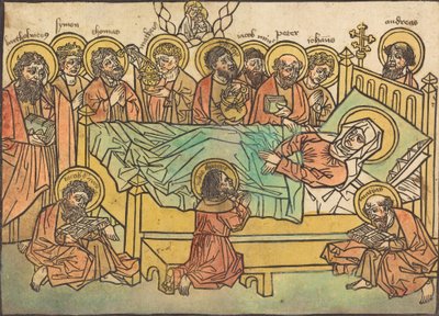 Jomfruens død, 14651470. av Unbekannt