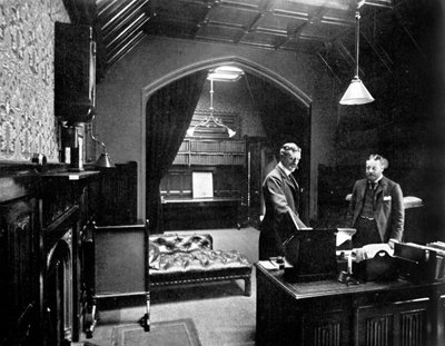 Deputy Speaker office, House of Commons, Westminster, London, c1905 av Unbekannt