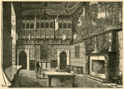 The Dining-Hall, Hatfield, 1898. av Unbekannt