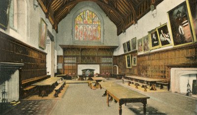 Spisestuen, Eton College, 1910. av Unbekannt