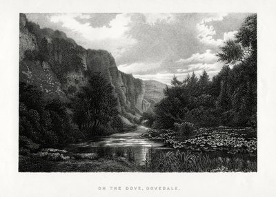 The Dove, Dovedale, Derbyshire, 1896 av Unbekannt
