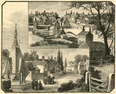 Drikkefontenen. Street i Broseley., 1898. av Unbekannt