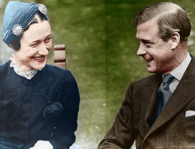 Hertugen og hertuginnen av Windsor, fru Simpson på Chateau de Cande, Frankrike, 1937 av Unbekannt