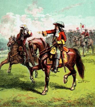 Hertugen av Marlborough, tidlig på 1700-tallet ca 1850-tallet av Unbekannt