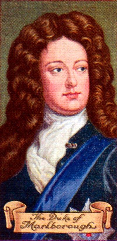 The Duke of Marlborough, hentet fra en serie sigarettkort, 1935 av Unbekannt