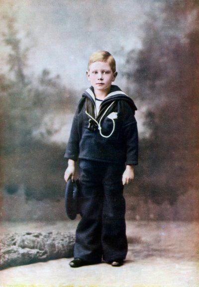 Hertugen av York, seks år gammel, 1901-1902 1923 av Unbekannt