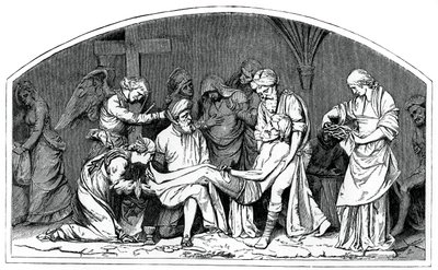 Påskegraven, 1554-1564, 1870 av Unbekannt