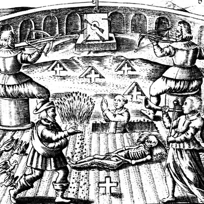 Den åttende nøkkelen til Basil Valentine, legendarisk tysk munk fra 1400-tallet, 1651 av Unbekannt