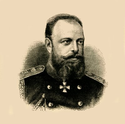 Keiseren Alexander III, 1881. av Unbekannt