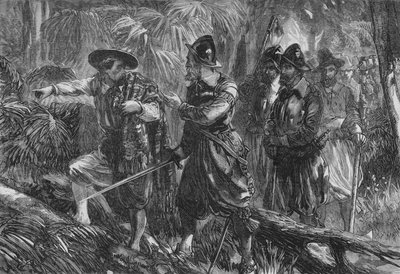 Ekspedisjonen mot Santiago, c1880 av Unbekannt