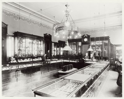 The Faberge Emporium (s/hvitt bilde) av Unbekannt