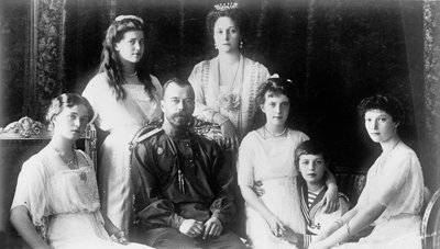Familien til tsar Nicholas II av Russland, 1910-tallet. av Unbekannt