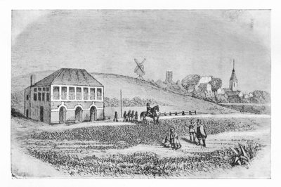 Den første tribunen på Newmarket, c1765, 1911 av Unbekannt