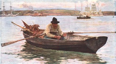 Fiskeren, c1902. av Unbekannt