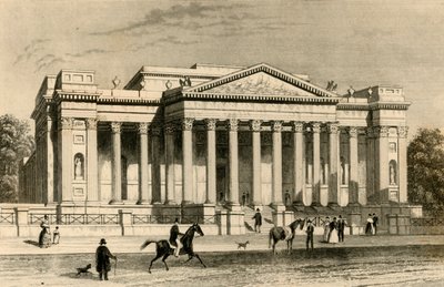 Fitzwilliam-museet, Cambridge, c1835. av Unbekannt