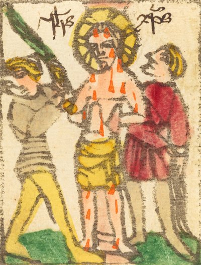 Die Geißelung, 1425-1450 von Unbekannt