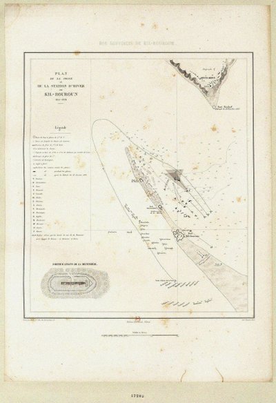 De flytende batteriene ved beleiringen av Kinburn 1855-1856, 1856 av Unbekannt
