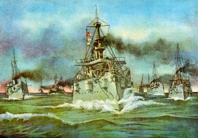 Den flygende skvadronen, spansk-amerikansk krig, 1898 av Unbekannt