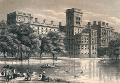 Utenrikskontoret, Westminster, London, c1850 1878 av Unbekannt