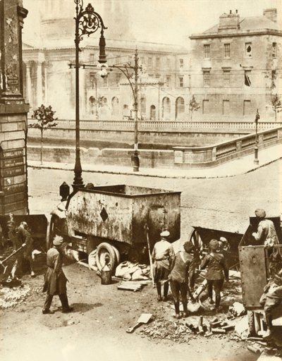 The Four Courts, Dublin, Irland, juli 1922, 1935. av Unbekannt