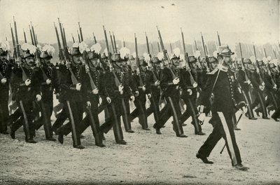 Den franske hæroffiseren i gang, 1919. av Unbekannt